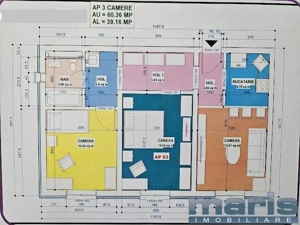 Vanzare apartament NOU 3 camere zona Unirii cu parcare proprie. - imagine 2