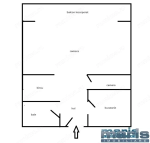 Inchiriere apartament 1 camera Centru langa Hotel Grand - imagine 10