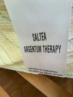 Vand saltea argentum therapy 