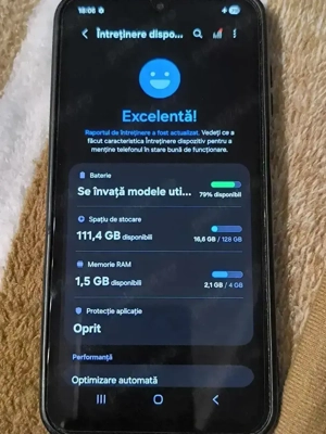 Telefon Samsung A15 - 128GB 4+4RAM liber de rețea