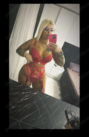  Evelin. Blonda siliconata 170 înălțime 70 de kg ochi verzi fac și deplasare party Girls - imagine 5
