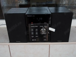 Micro sistem PANASONIC Sa-Pm46 combina radio,cd(mp3),USB stick ,boxe,telecomanda,Malaysia