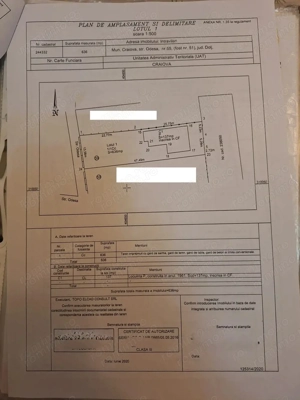 Teren 636 mp cu casa demolabila strada Odesa - imagine 2