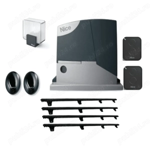 Automatizare poarta culisanta max.400Kg Nice Road400+4m Cremalieara