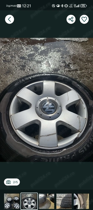 Jante(roti) originale vw vara r15 