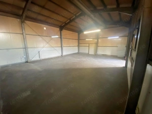 Hală de închiriat, centru Săcălaz – potrivită service auto, depozitare.