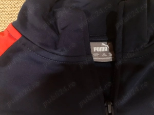 Trening din poliester - Puma albastru-roșu băieți 11-12 ani