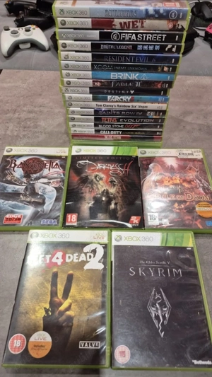 Consola Xbox 360+jocuri+accesorii - imagine 5