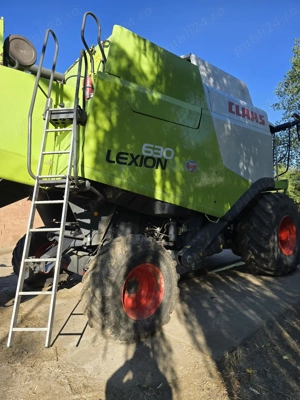 Vand combina Claas Montana 630 , 4*4 , cu heder 6 m paioase - imagine 5