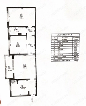 Apartament 3 camere semidecomandat, Girocului, aproape de Padurice - imagine 17