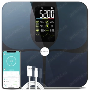 Cantar Smart Lepulse F4 Pro - Ecran LCD Mare - Reincarcabil - NOU
