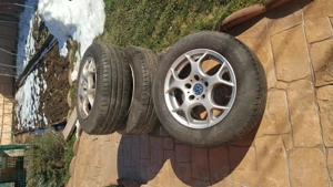 Vand jante aliaj ptr. VW echipate cu cauciucuri aproape noi - imagine 3