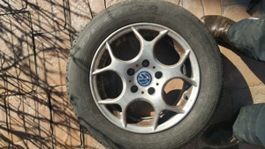 Vand jante aliaj ptr. VW echipate cu cauciucuri aproape noi - imagine 2