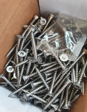 Surubri autofiletante inox A2,holsurb decking,surub terase,deck - imagine 2