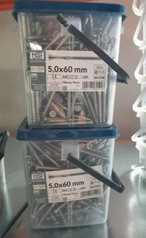 Surubri autofiletante inox A2,holsurb decking,surub terase,deck - imagine 3