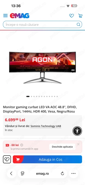 monitor gaming agon - imagine 2
