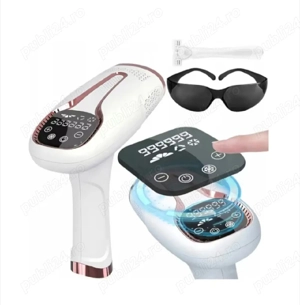 Epilator IPL 999999 Pulsatii Epilare Definitiva   5 Trepte Intensitate - imagine 3
