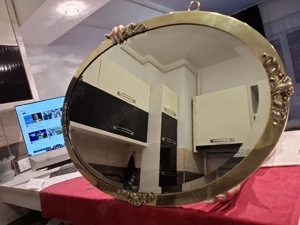 oglinda din bronz cu geam cristal bisotat