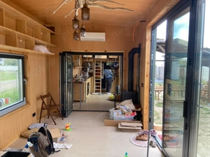 Modul tip tiny house - casa mobila de lemn de vanzare - Buzau - imagine 5