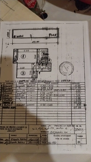 Vând apartament 2 camere Drumul Taberei 