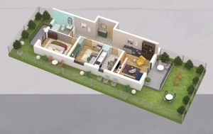 Giroc -Ap. 3cam-Parter-65mp-Gradina 75mp- 2022