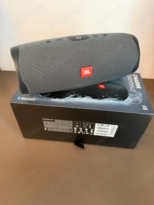Boxa portabila JBL Charge Essential 2, 40W, Bluetooth, 20H, IPX7
