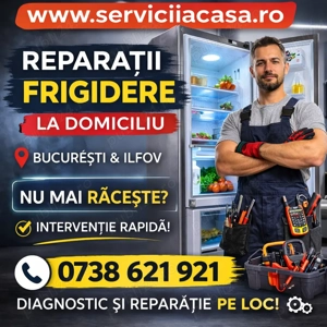 Reparații Frigidere București   Diagnostic Corect și Intervenții Profesionale la Domiciliu - imagine 2