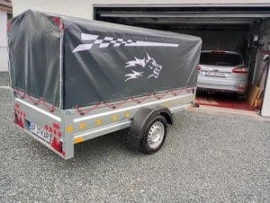 Remorca de 750 kg,de 250/125 cm,NOUĂ ! - imagine 2