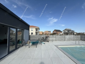 Vila moderna cu structura metalica, tehnologie NZEB si piscina | Giarmata