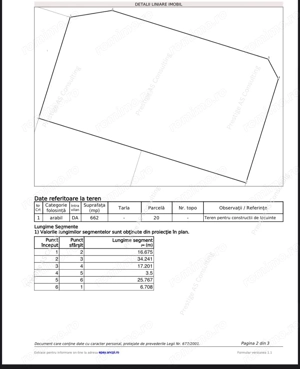 Teren intravilan | parcele Giroc