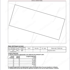 Teren 699mp | 21ml Front Stradal | Mosnita-Serena 3 - imagine 2