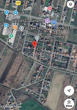 Teren duplex 636mp zona VALERY