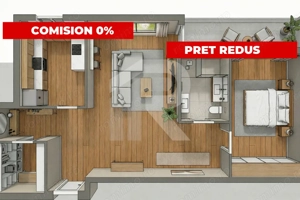 Apartament 2 Camere | 400m pana la Metrou Parc Drumul Taberei