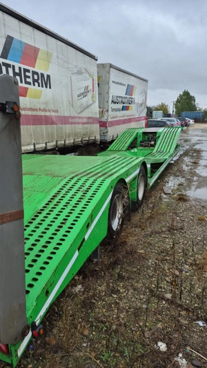 Vand trailer Emtech transport doua capuri tractor