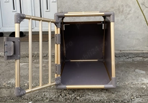 Cușcă transport câini Trixie din aluminiu   61 48 59 cm - imagine 3