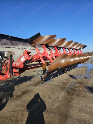 Utilaje agricole de vânzare plug Gregoire Besson SPB9,7 brazde an 2017,Disc Great Plains 6,6 m - imagine 5