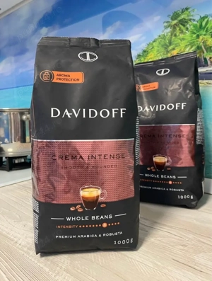 Cafea boabe DAVIDOFF Crema Intense, 1 kg - imagine 2