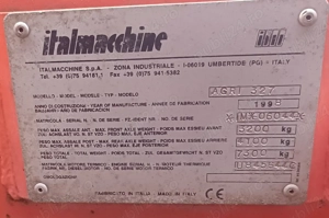 Telescopic Italmaccine Agrilift 327-3200kg - imagine 5