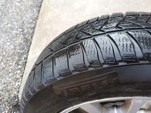 Jante cu anvelope iarna 205/60/R16 BMW Seria 3 - imagine 3