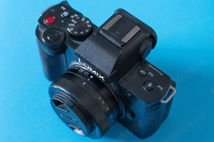 Panasonic Lumix DC-G100 Mirrorless 4K Kit cu obiectiv 12-32mm F3.5-5.6 - imagine 1