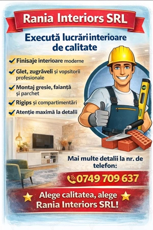 Echipa efectuez lucrari in constructii 