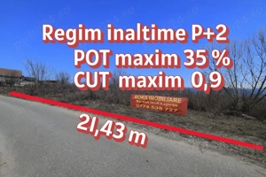 Teren intravilan 4.797 mp Bujoreni (Lăzărești)   zonă Lic, P+2E - imagine 3