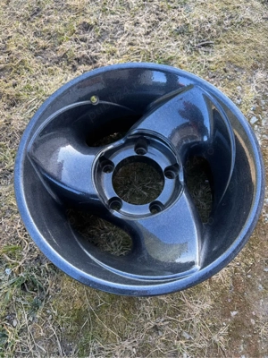 jante aliaj , jante tablă sablate si vopsite electrostatic - imagine 5