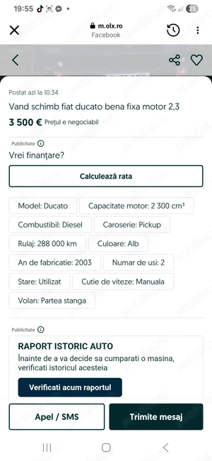 Vand fiat ducato - imagine 2