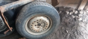 Vand 3 roti pentru dacia papuc 185 14 C și tampoane pentru greutate - imagine 5