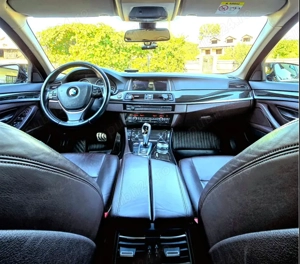 BMW seria 5 F11 Facelift 2013 320d Clima Navi Leather - imagine 5