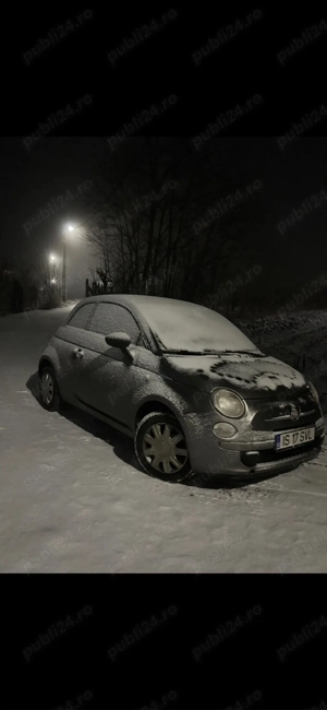 Vand fiat 500 an 2009 Primul proprietan pe romania. - imagine 3