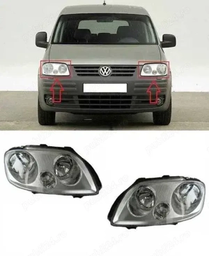 Far Faruri stanga - dreapta VOLKSWAGEN CADDY 2004-2010 Noi, originale - imagine 3