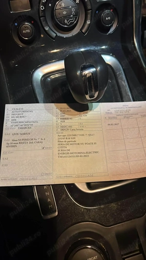 Vând Peugeot Hibrid pret in euro 8000 ușor negociabil - imagine 6