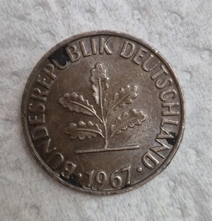 Lot 125+ Monede Germania (Pfennig) 1948-1988 | Include piese 1948 G și 1967 Bronz - imagine 3